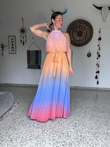 Allisa Ombre Maxi Dress