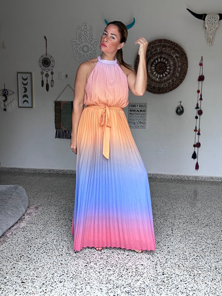 Allisa Ombre Maxi Dress