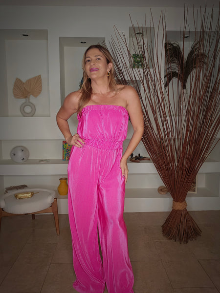 Mila Fuschia Jumpsuit