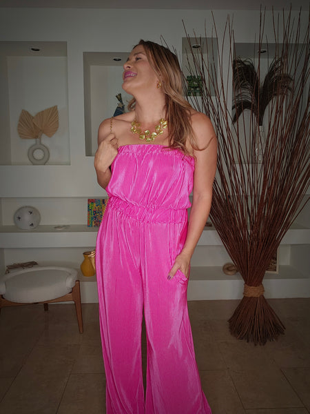 Mila Fuschia Jumpsuit