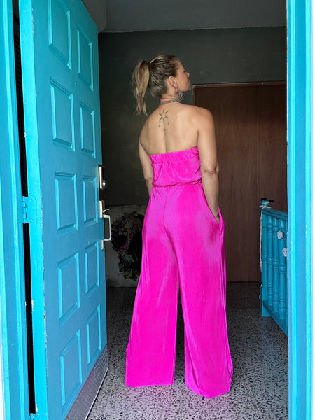 Mila Fuschia Jumpsuit