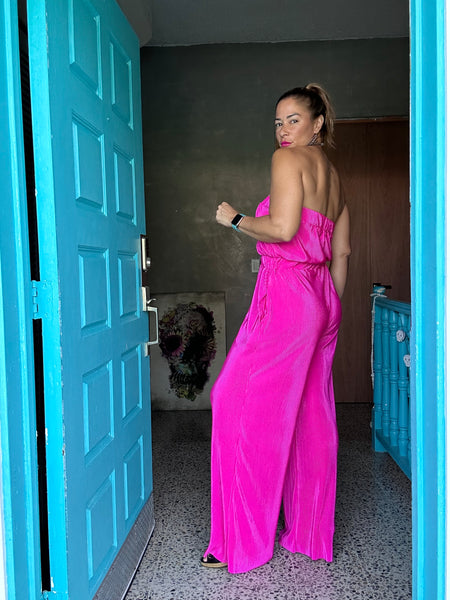 Mila Fuschia Jumpsuit