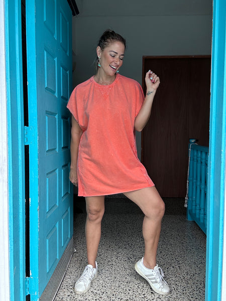 Naranja Mini Casual Dress