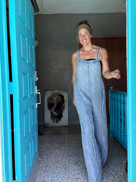 Washed Tencel Jumpsuit