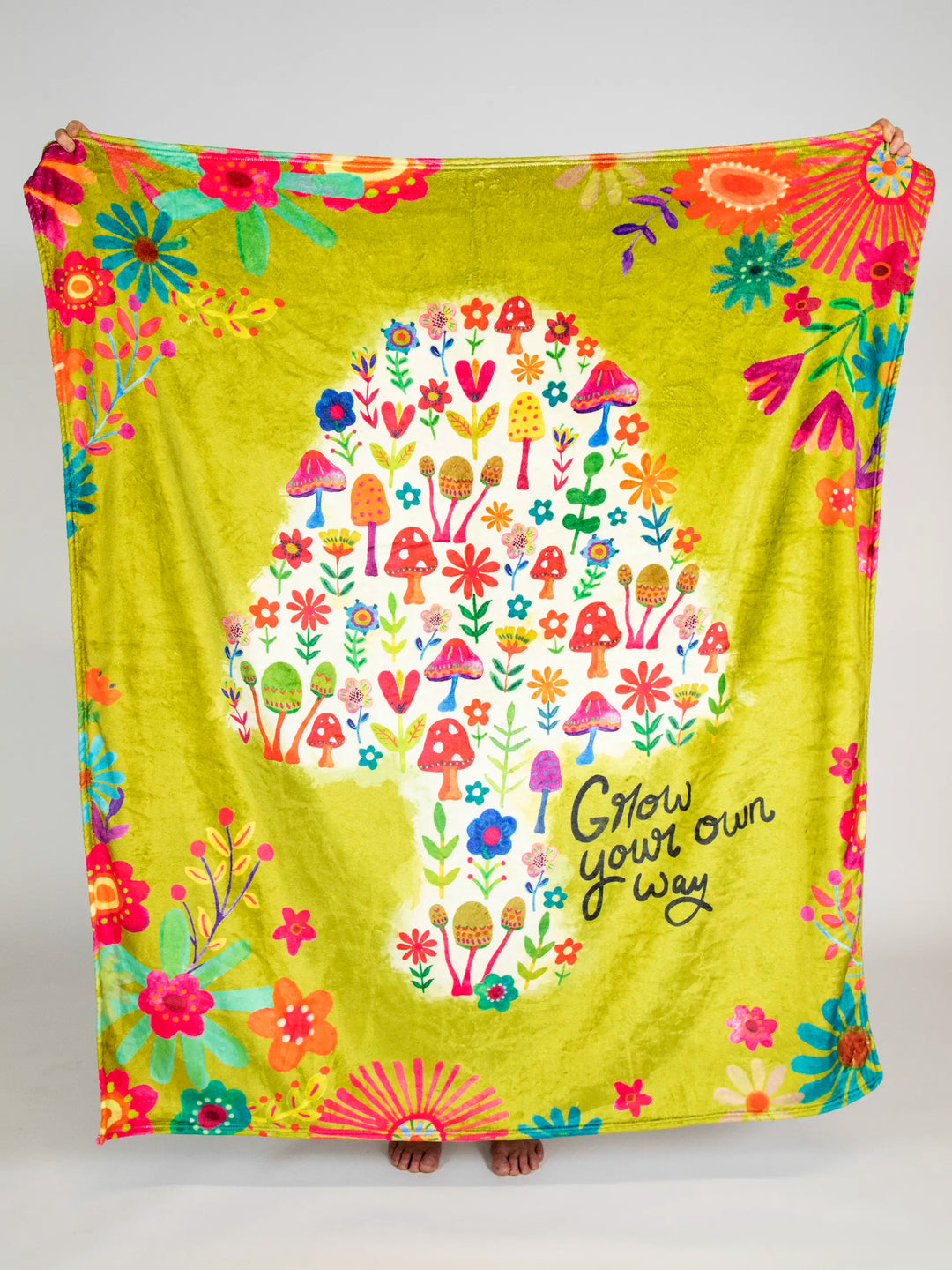 Grow your own way cozy blanket