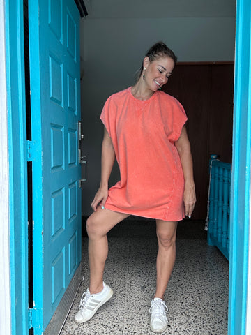Naranja Mini Casual Dress