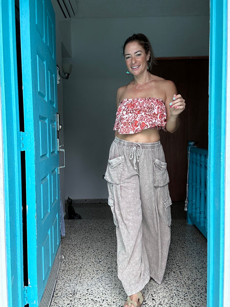 Cafe con Leche Wide Pants