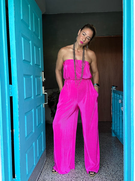 Mila Fuschia Jumpsuit