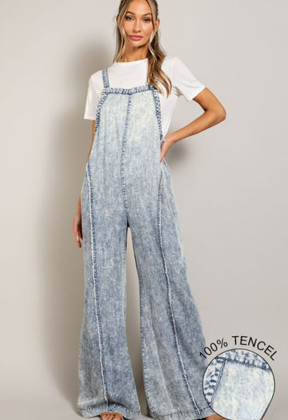 Washed Tencel Jumpsuit