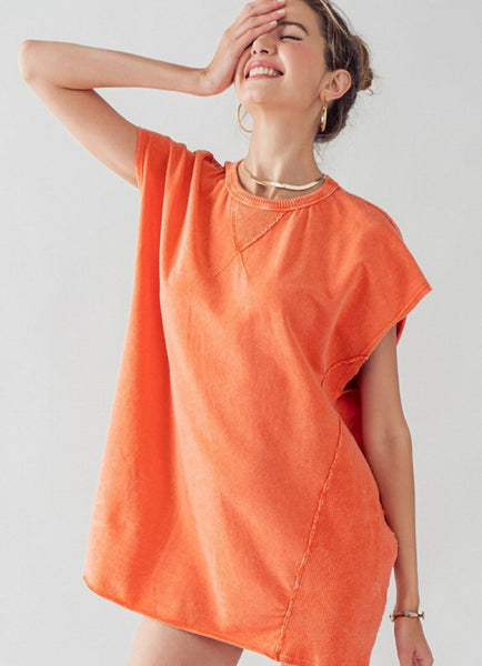 Naranja Mini Casual Dress