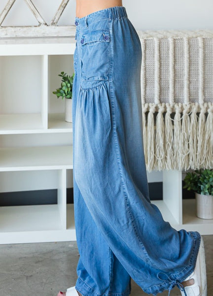 Wide Tencel Pants