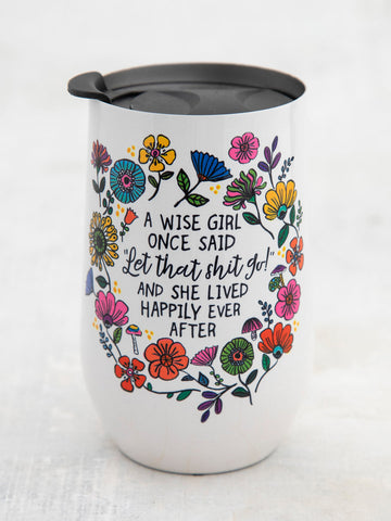 Wise Girl Wine Tumbler