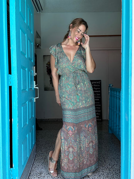 Boheme Esmeralda Maxi Dress