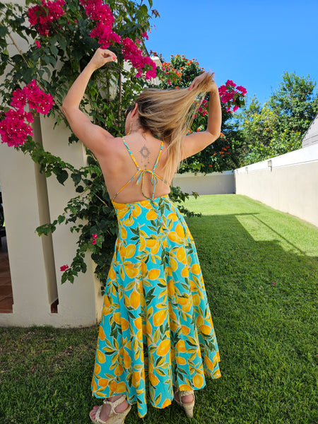 Give Me Lemons Maxi Dress