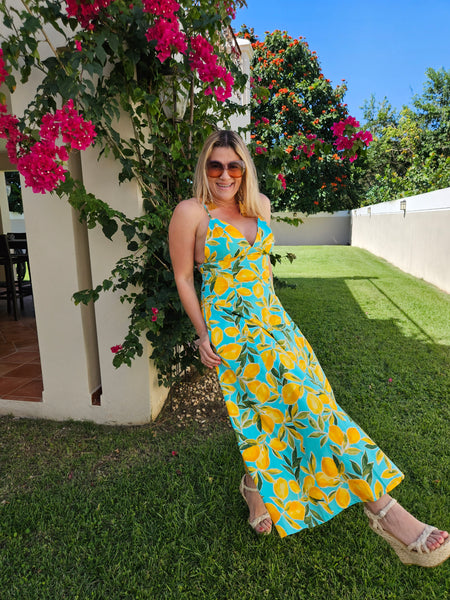 Give Me Lemons Maxi Dress