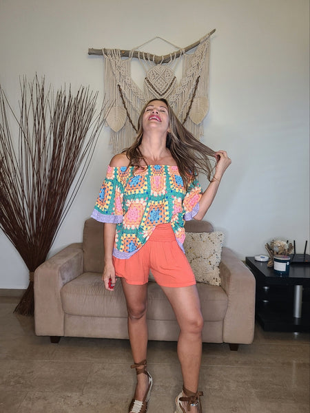 Ipanema Coral Shorts