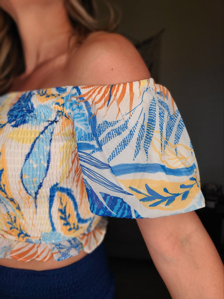 Nicoya Blue Top