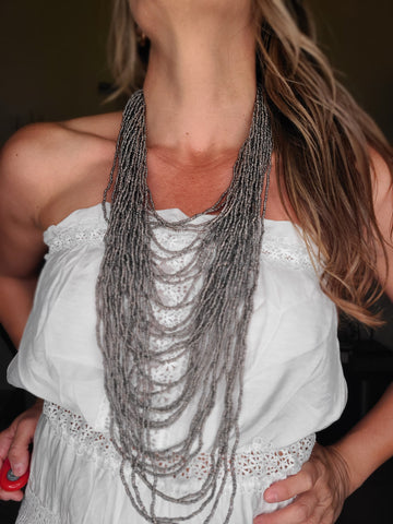 Ariel Pewter Necklace