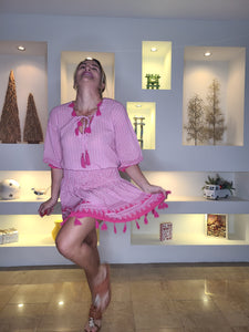 Viva La Pink Mini Dress