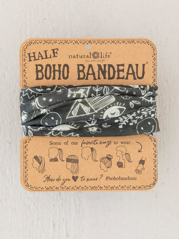 Doodle Half Boho Bandeau®