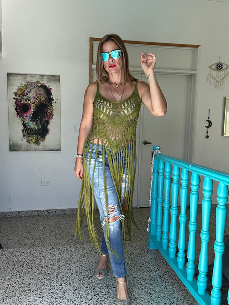 Bali Crochet Cover Up