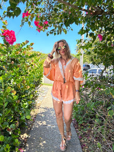 Light Clay Romper