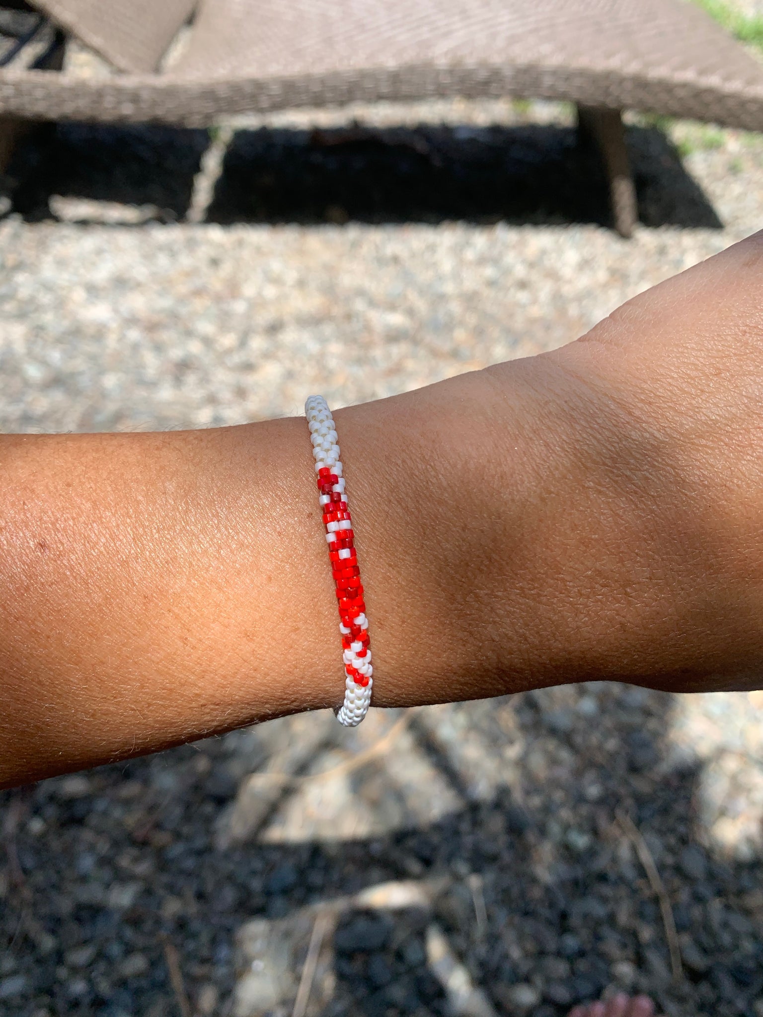 Red candy miyuki bracelet