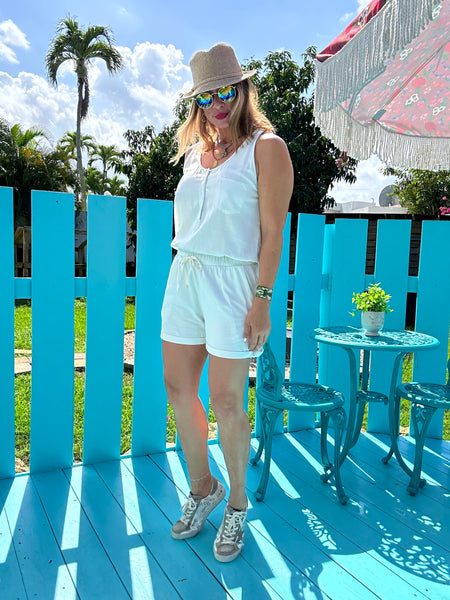 Light Blue Romper