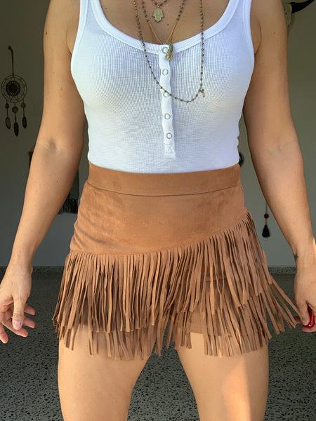 Fringe Skort