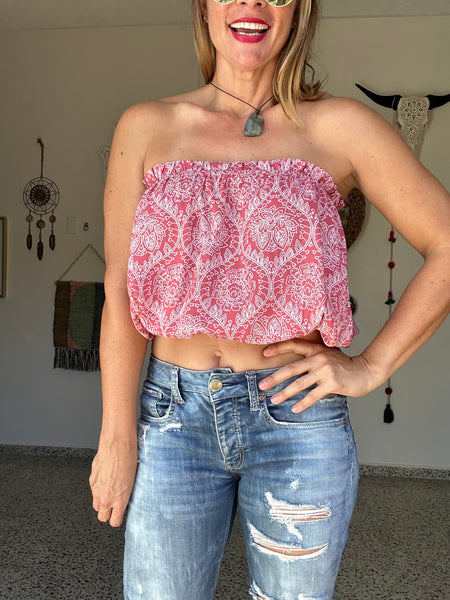 Maho Strapless Top