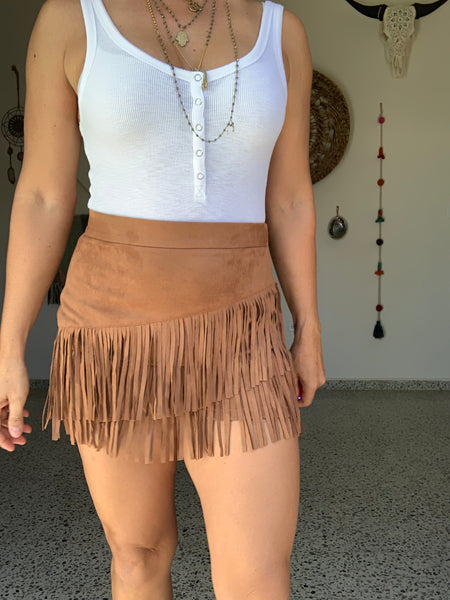 Fringe Skort