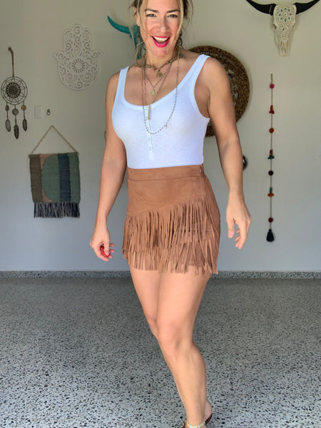 Fringe Skort