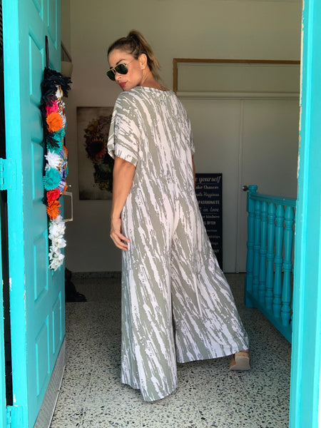 Sage Oversized Jumpsuit