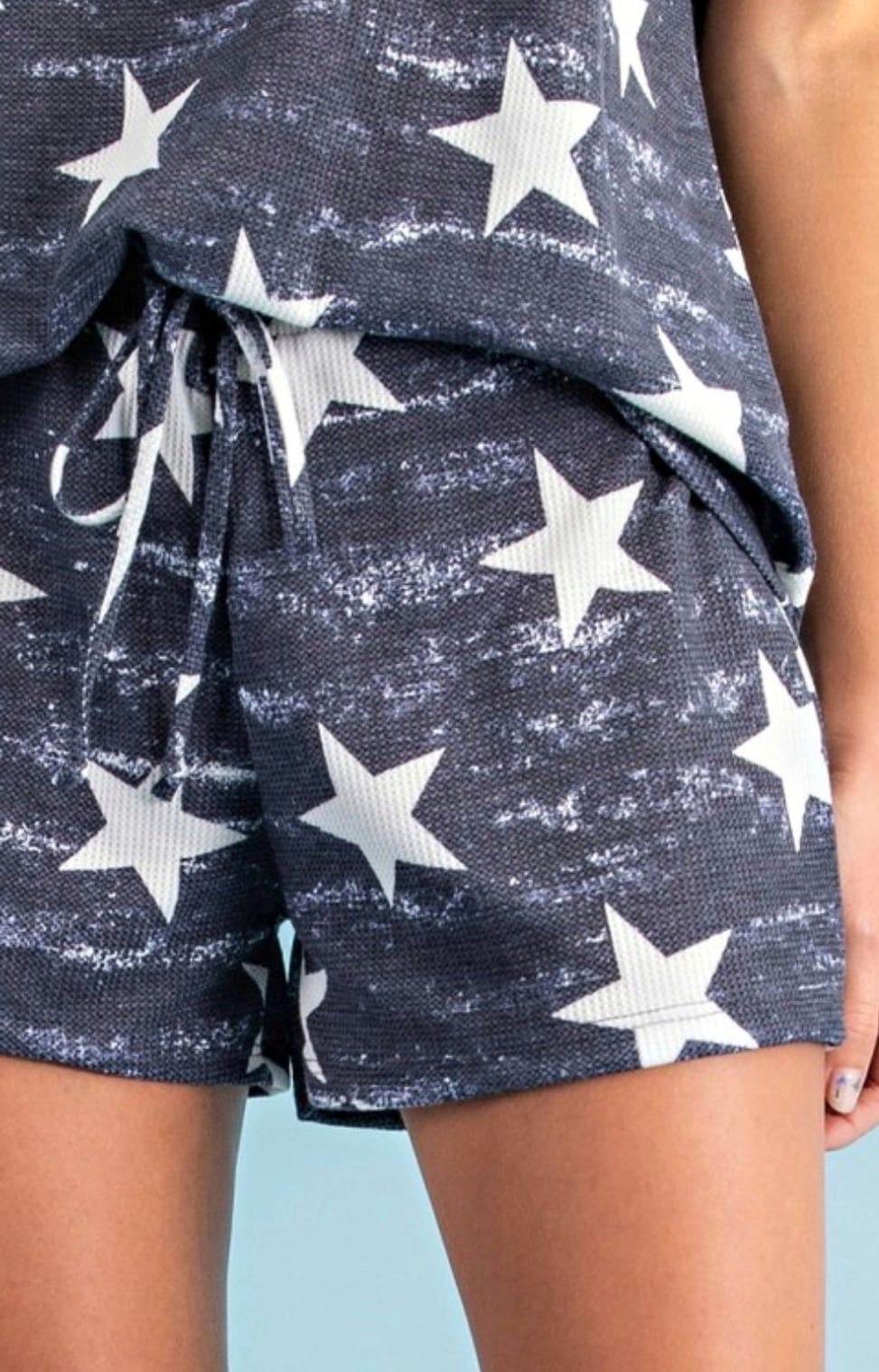 Navy Lounge Stars Short
