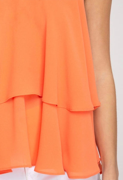 Tangerine top