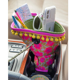 Pink Boho Car Organizer
